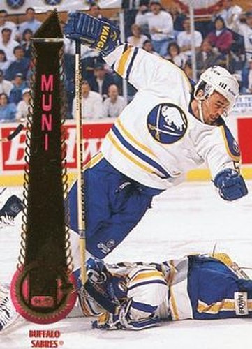 #143 Craig Muni - Buffalo Sabres - 1994-95 Pinnacle Hockey