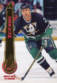 #144 Bob Corkum - Anaheim Mighty Ducks - 1994-95 Pinnacle Hockey