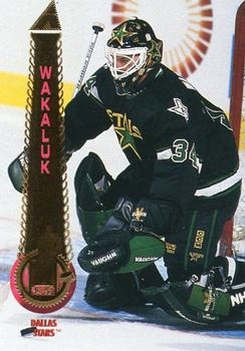 #157 Darcy Wakaluk - Dallas Stars - 1994-95 Pinnacle Hockey