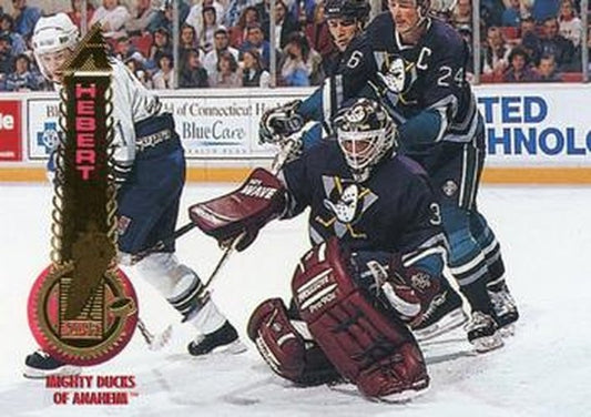 #15 Guy Hebert - Anaheim Mighty Ducks - 1994-95 Pinnacle Hockey