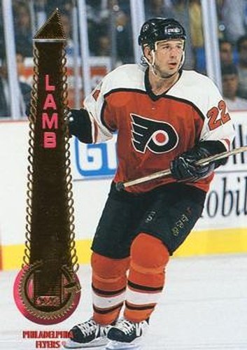 #163 Mark Lamb - Philadelphia Flyers - 1994-95 Pinnacle Hockey