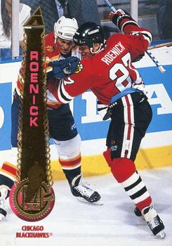 #165 Jeremy Roenick - Chicago Blackhawks - 1994-95 Pinnacle Hockey