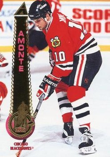 #16 Tony Amonte - Chicago Blackhawks - 1994-95 Pinnacle Hockey