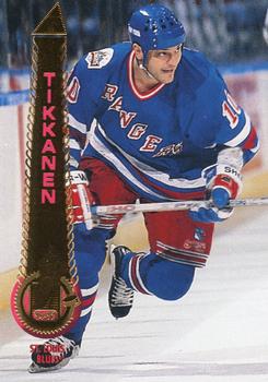 #174 Esa Tikkanen - St. Louis Blues - 1994-95 Pinnacle Hockey