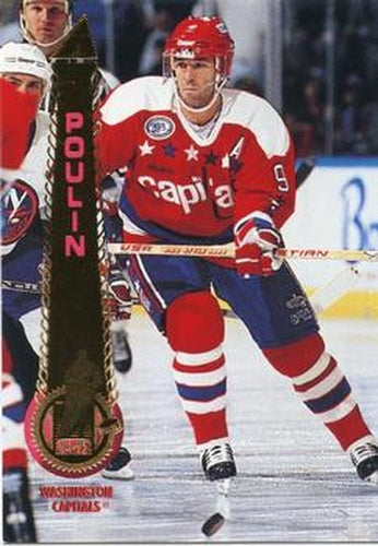 #179 Dave Poulin - Washington Capitals - 1994-95 Pinnacle Hockey