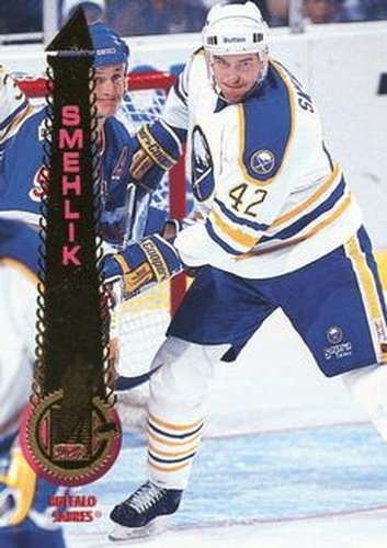 #17 Richard Smehlik - Buffalo Sabres - 1994-95 Pinnacle Hockey