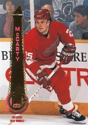 #180 Darren McCarty - Detroit Red Wings - 1994-95 Pinnacle Hockey