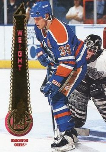#18 Doug Weight - Edmonton Oilers - 1994-95 Pinnacle Hockey