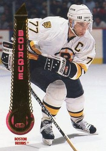 #190 Ray Bourque - Boston Bruins - 1994-95 Pinnacle Hockey