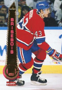 #191 Patrice Brisebois - Montreal Canadiens - 1994-95 Pinnacle Hockey