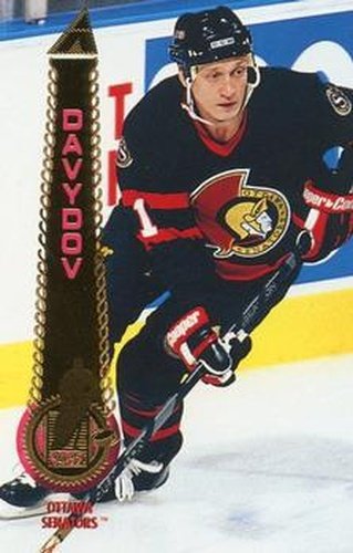 #202 Evgeny Davydov - Ottawa Senators - 1994-95 Pinnacle Hockey