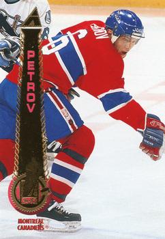 #203 Oleg Petrov - Montreal Canadiens - 1994-95 Pinnacle Hockey