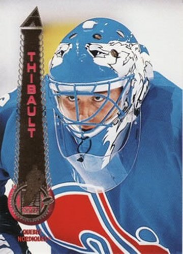 #205 Jocelyn Thibault - Quebec Nordiques - 1994-95 Pinnacle Hockey