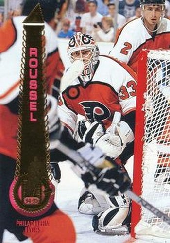 #208 Dominic Roussel - Philadelphia Flyers - 1994-95 Pinnacle Hockey