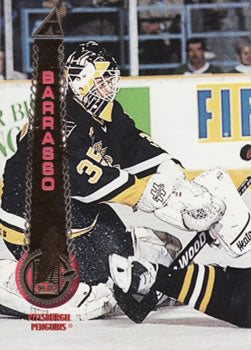 #20 Tom Barrasso - Pittsburgh Penguins - 1994-95 Pinnacle Hockey