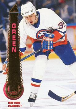 #216 Travis Green - New York Islanders - 1994-95 Pinnacle Hockey