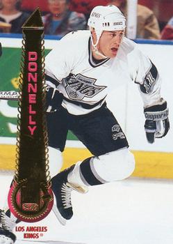 #223 Mike Donnelly - Los Angeles Kings - 1994-95 Pinnacle Hockey