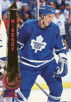 #229 Dmitri Mironov - Toronto Maple Leafs - 1994-95 Pinnacle Hockey