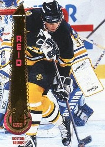 #234 Dave Reid - Boston Bruins - 1994-95 Pinnacle Hockey