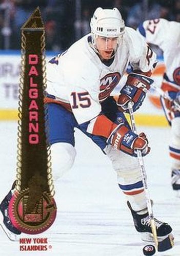 #238 Brad Dalgarno - New York Islanders - 1994-95 Pinnacle Hockey