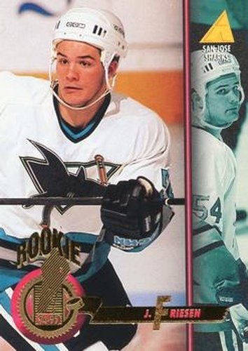 #252 Jeff Friesen - San Jose Sharks - 1994-95 Pinnacle Hockey