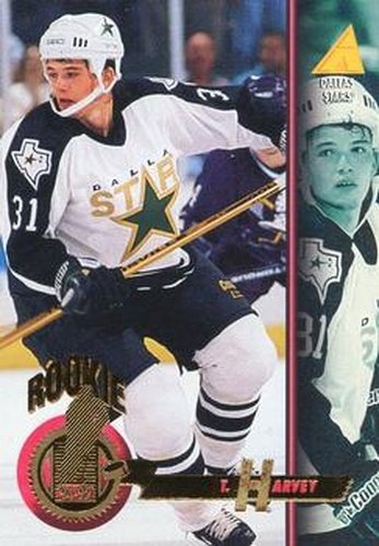 #262 Todd Harvey - Dallas Stars - 1994-95 Pinnacle Hockey