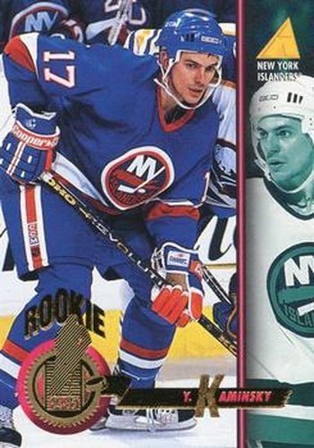 #263 Yan Kaminsky - New York Islanders - 1994-95 Pinnacle Hockey