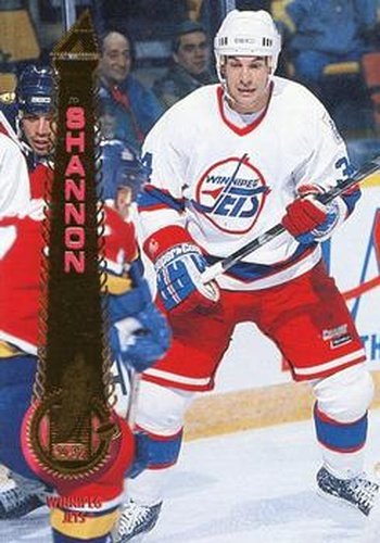 #279 Darrin Shannon - Winnipeg Jets - 1994-95 Pinnacle Hockey