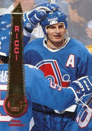 #280 Mike Ricci - Quebec Nordiques - 1994-95 Pinnacle Hockey