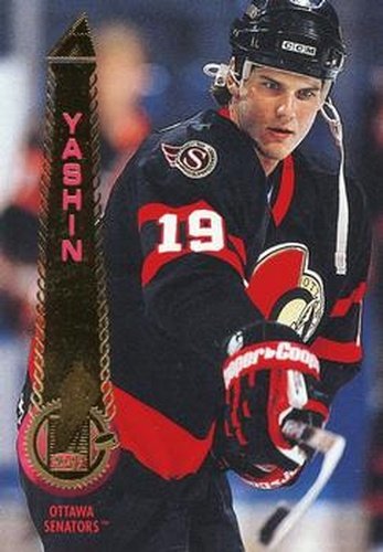 #28 Alexei Yashin - Ottawa Senators - 1994-95 Pinnacle Hockey