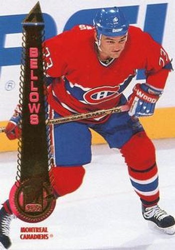 #290 Brian Bellows - Montreal Canadiens - 1994-95 Pinnacle Hockey