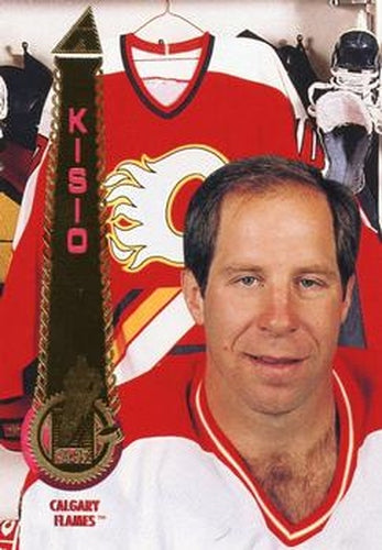 #306 Kelly Kisio - Calgary Flames - 1994-95 Pinnacle Hockey