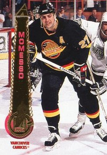 #307 Sergio Momesso - Vancouver Canucks - 1994-95 Pinnacle Hockey