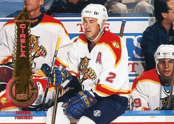 #308 Joe Cirella - Florida Panthers - 1994-95 Pinnacle Hockey