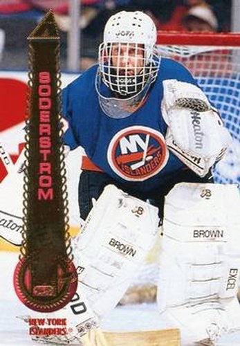 #309 Tommy Soderstrom - New York Islanders - 1994-95 Pinnacle Hockey