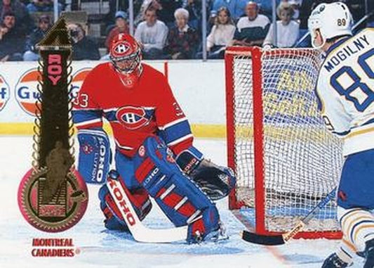 #30 Patrick Roy - Montreal Canadiens - 1994-95 Pinnacle Hockey