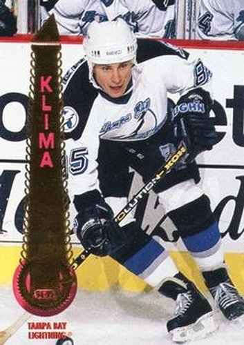 #311 Petr Klima - Tampa Bay Lightning - 1994-95 Pinnacle Hockey