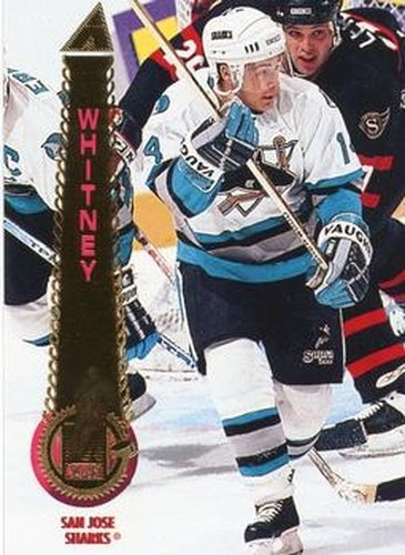 #316 Ray Whitney - San Jose Sharks - 1994-95 Pinnacle Hockey