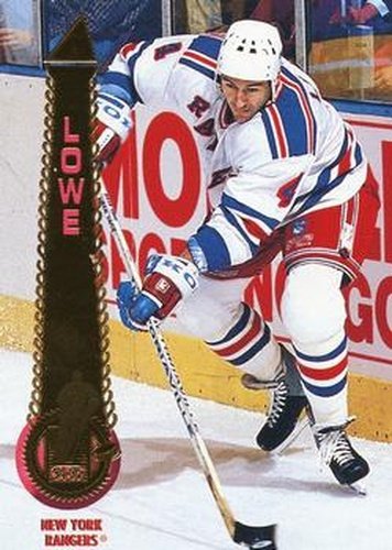 #338 Kevin Lowe - New York Rangers - 1994-95 Pinnacle Hockey