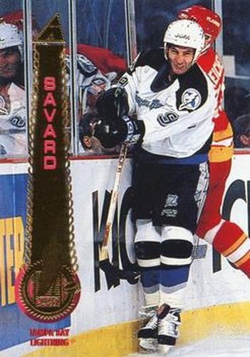 #340 Denis Savard - Tampa Bay Lightning - 1994-95 Pinnacle Hockey