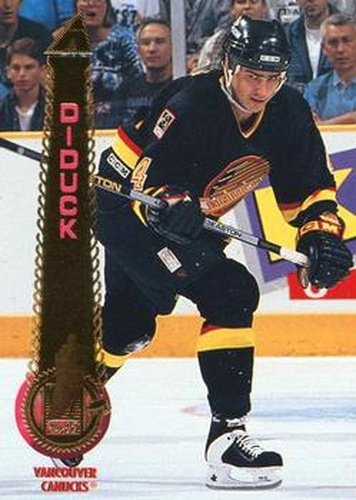 #359 Gerald Diduck - Vancouver Canucks - 1994-95 Pinnacle Hockey