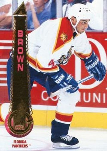 #368 Keith Brown - Florida Panthers - 1994-95 Pinnacle Hockey