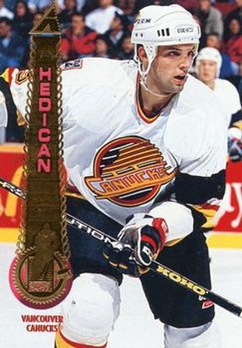 #369 Bret Hedican - Vancouver Canucks - 1994-95 Pinnacle Hockey