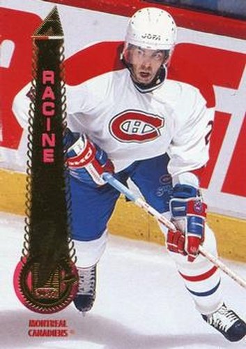 #391 Yves Racine - Montreal Canadiens - 1994-95 Pinnacle Hockey