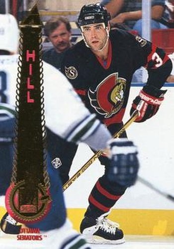 #395 Sean Hill - Ottawa Senators - 1994-95 Pinnacle Hockey