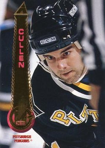 #397 John Cullen - Pittsburgh Penguins - 1994-95 Pinnacle Hockey