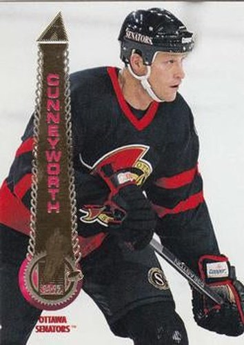 #406 Randy Cunneyworth - Ottawa Senators - 1994-95 Pinnacle Hockey