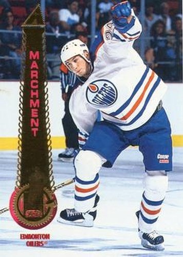 #407 Bryan Marchment - Edmonton Oilers - 1994-95 Pinnacle Hockey