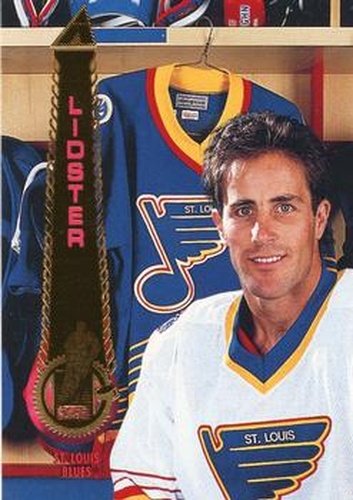 #409 Doug Lidster - St. Louis Blues - 1994-95 Pinnacle Hockey