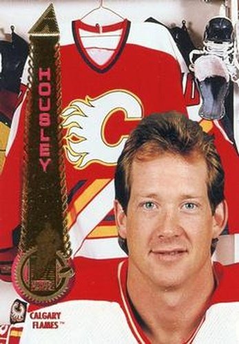 #410 Phil Housley - Calgary Flames - 1994-95 Pinnacle Hockey